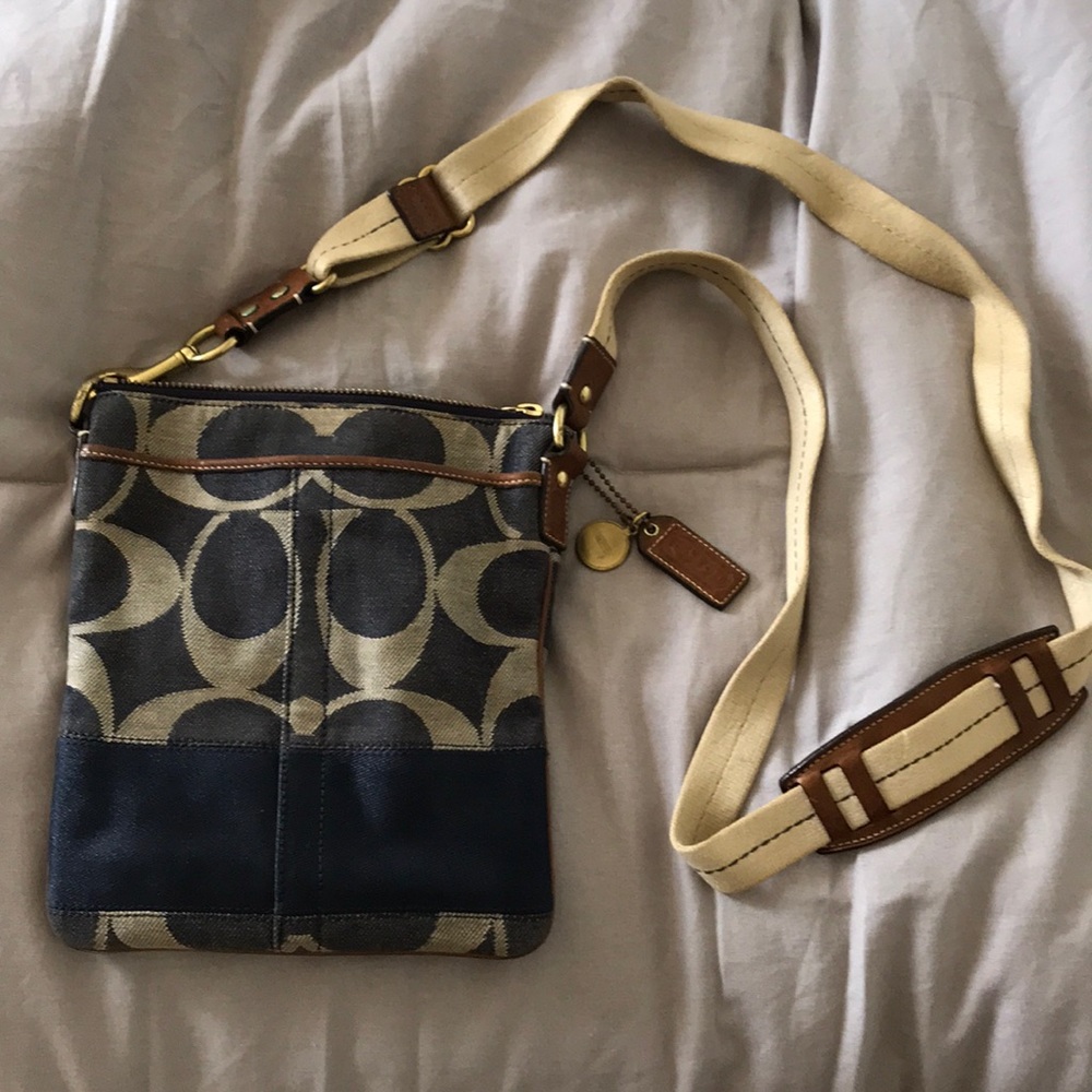 Jeans coach handbag